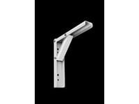 Sheet Metal Extension Bracket 130-180mm (1 pair) - White