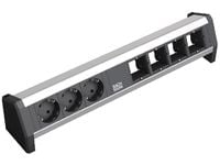 Bachmann 902.003, Musta, Hopea, 3 AC-pistorasia(a), 230 V, 16 A