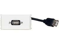 Vivolink WI221275, USB, USB 2.0, Valkoinen, 10 g, 161 mm, 70 mm