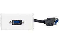 Vivolink WI221279, USB, USB 3.2 Gen 1 (3.1 Gen 1), Valkoinen, 10 g, 173 mm, 70 mm
