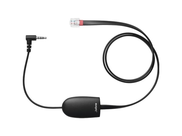 Jabra EHS Adapter - Hodesettadapter - 88 cm - for PRO 920, 925, 930, 935, 9450, 9460, 9465, 9470; Panasonic KX-DT543, DT546, NT553, NT556
