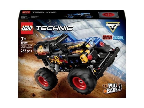 LEGO Technic 42219 Monster Jam™ Grave Digger™ «Ild og is»