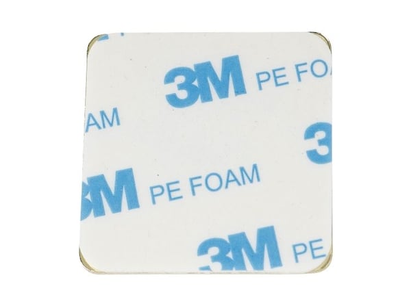HOME It® selvklæbende enkelt krog i rustfrit stål 4 x 4 cm poleret messing