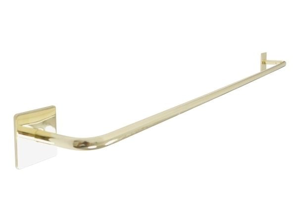 Selvklebende håndkleholder 64,8 x 4,8 cm – gold look
