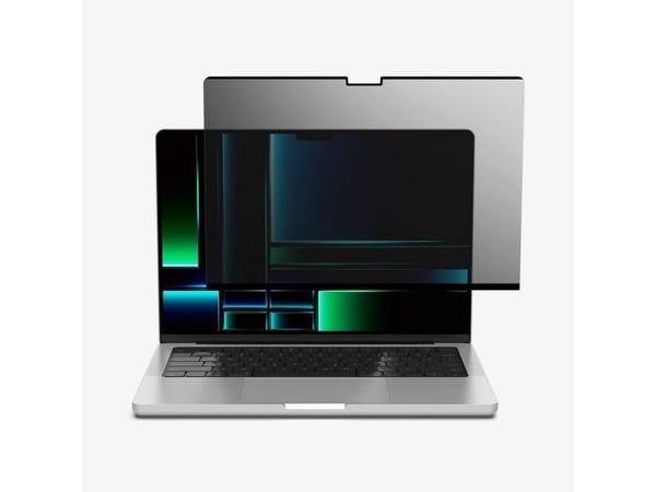 Spigen AFL06158, Bærbar PC-skjermbeskytter, Translucent, Apple, MacBook Pro 14 inch M2 (2023) / M1 (2021), 35,6 cm (14"), Magnetisk