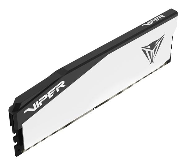 Patriot Viper Elite 5 series - DDR5 - modul - 16 GB - DIMM 288-pin - 6000 MT/s / PC5-48000 - CL30 - ikke-bufret - on-die ECC - hvit