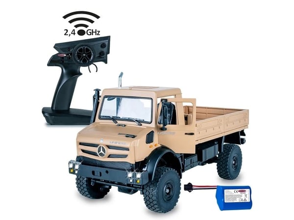 Jamara Mercedes-Benz Unimog U5023, Rock crawler, 1:14, 6 år, 770 g