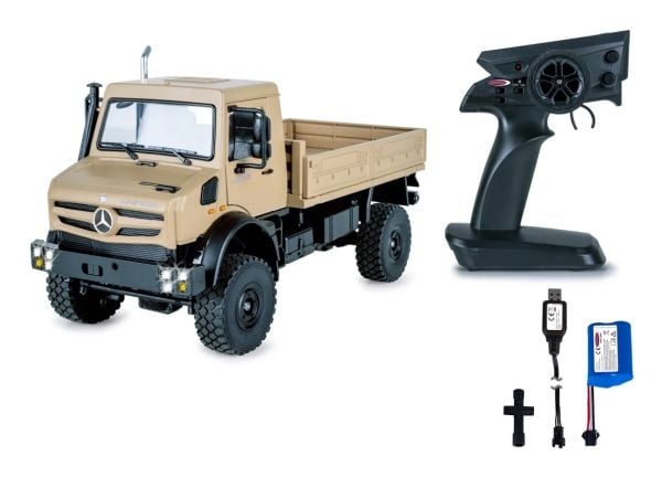 Jamara Mercedes-Benz Unimog U5023, Rock crawler, 1:14, 6 år, 770 g