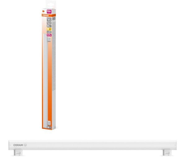OSRAM LEDinestra - LED-rørs lyspære - mattslipt finish - S14s - 4.7 W (ekvivalent 40 W) - klasse F - varmt hvitt lys - 2700 K
