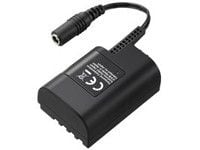 Panasonic DMW-DCC12GU - DC-kopler - svart - for Panasonic DMW-AC8E; Lumix G DMC-GH3, DMC-GH3A, DMC-GH3H, DMC-GH3WA, DMC-GH4U