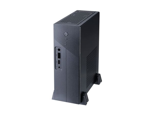 Akasa Cypher ST, Small Form Factor (SFF), PC, Svart, Mini-STX, Akrylnitrilbutadienstyren (ABS), SGCC, 4,6 cm