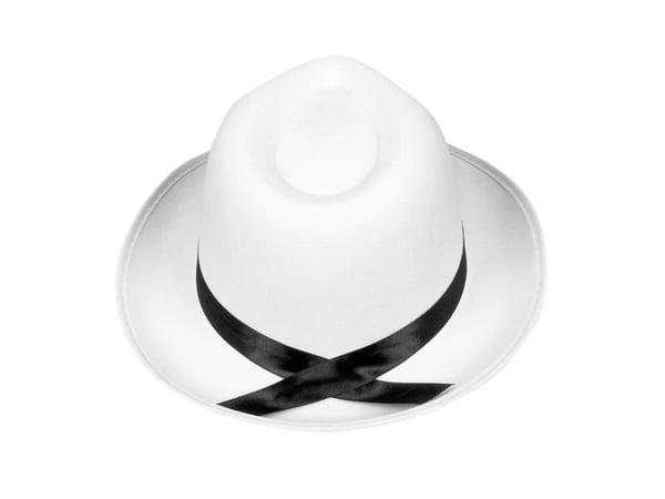 Boland 8712026043726, Hatt til kostyme, Voksen, Alle kjønn, Polyester, Hvit, 290 mm