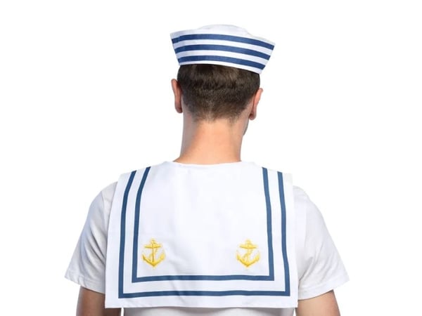 Boland 44354, Utkledningskrage, Voksen, Alle kjønn, Polyester, Isopor, Blå, Hvit, Gult, 60 g
