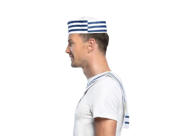 Boland 44354, Utkledningskrage, Voksen, Alle kjønn, Polyester, Isopor, Blå, Hvit, Gult, 60 g