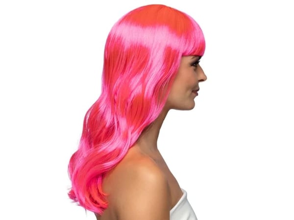 Boland 85870, Parykk til kostyme, Voksen, Hunkjønn, Polyester, Rosa, 400 g