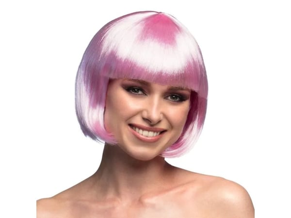 Boland 85888, Parykk til kostyme, Voksen, Hunkjønn, Polyester, Rosa, 212 g