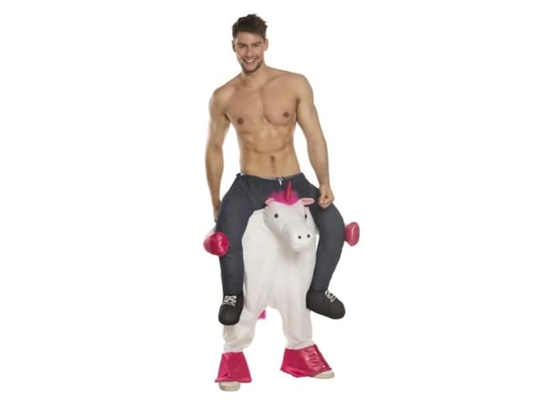 Boland 88097, Fancy kostyme, Voksen, Unisex, Dyr, Dyr, Sort, Grå, Rosa, Hvit