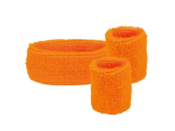 Boland 01896, Sweatband, Voksen, Alle kjønn, Polyester, Oransje, 40 g