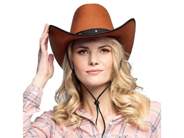 Ruskea cowboy hattu Wichita