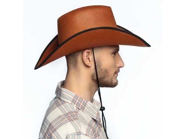 Ruskea cowboy hattu Wichita