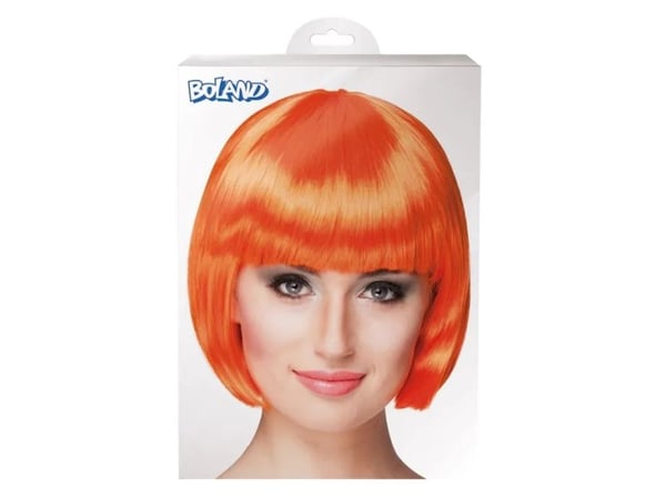 Boland 85893, Parykk til kostyme, Voksen, Hunkjønn, Polyester, Oransje, 212 g