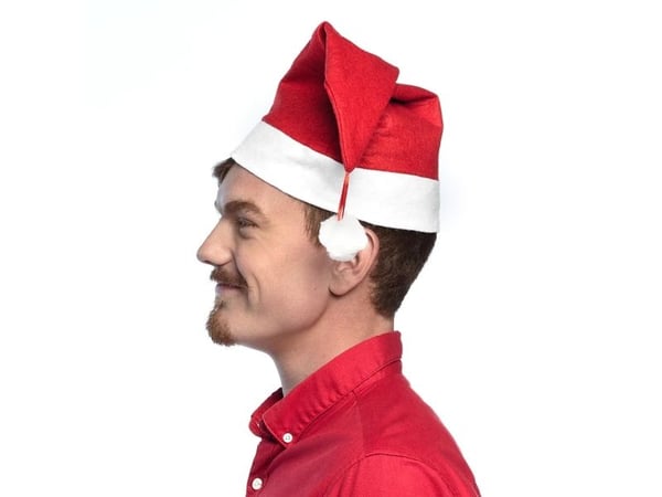 Boland 8712026134011, Hatt til kostyme, Voksen, Alle kjønn, Polyester, Rød, Hvit, 290 mm