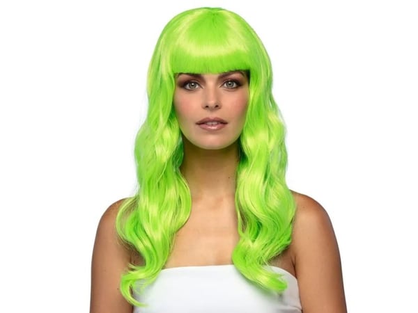 Boland 85874, Parykk til kostyme, Voksen, Hunkjønn, Polyester, Grønn, 275 g