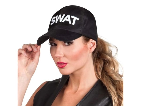 Boland 97045, Hatt til kostyme, Voksen, Alle kjønn, Polyester, Sort, Hvit, 83 g