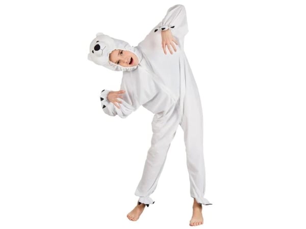 Boland 88213, Naamiaisasu, Lapsi, Unisex, Eläin, Eläin, Valkoinen