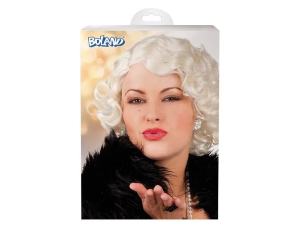 Boland 86108, Parykk til kostyme, Voksen, Hunkjønn, Polyester, Blond, 225 g
