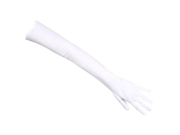 Boland 03101, Hansker til kostyme, Voksen, Alle kjønn, Polyester, Hvit, 75 g