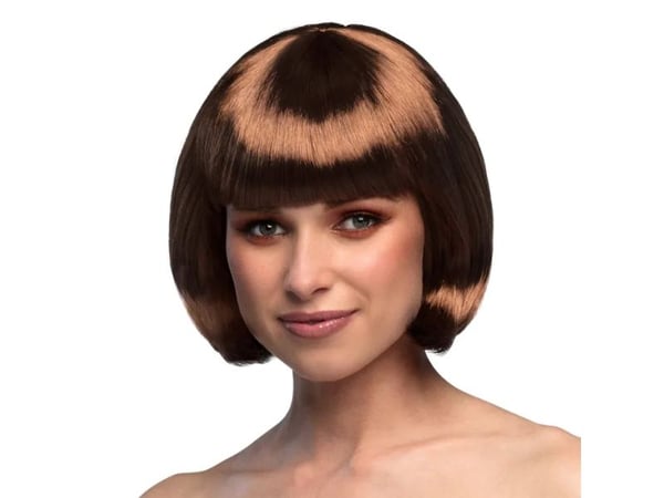 Boland 85885, Maskeradperuk, Vuxen, Honkoppling, Polyester, Brun, 212 g
