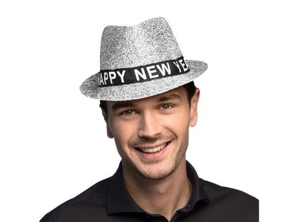 Boland 8712026134509, Hatt til kostyme, Voksen, Alle kjønn, Polyester, Sølv, 230 mm