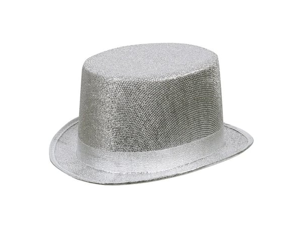 Boland 8712026041777, Hatt til kostyme, Voksen, Alle kjønn, Polyester, Polyetylentereftalat (PET), Sølv, 270 mm