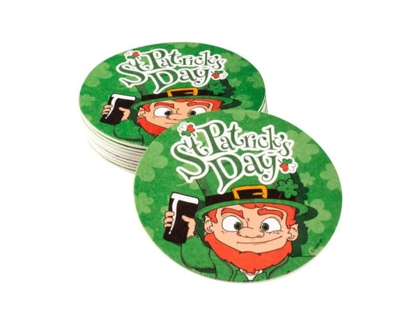 Boland 44905, Partydekorasjonssett, Papir, Flerfarget, St. Patricks dag, 80 g, 10 cm