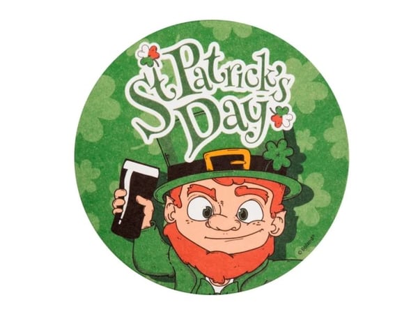 Boland 44905, Partydekorasjonssett, Papir, Flerfarget, St. Patricks dag, 80 g, 10 cm