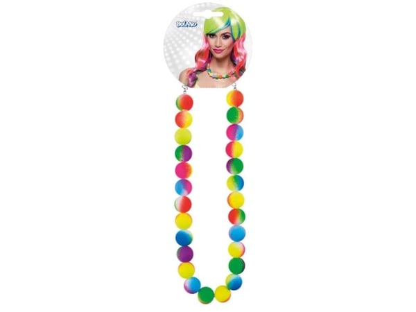 Boland 64468, Fancy kjole halskjede, Voksen, Hunkjønn, Akryl, Strykejern, Polyester, Flerfarget, 100 g