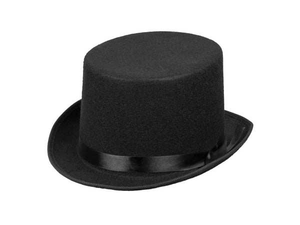 Boland 8712026040046, Hatt til kostyme, Voksen, Alle kjønn, Polyester, Sort, 240 mm