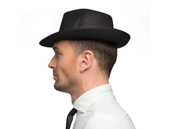 Boland 8712026040008, Hatt til kostyme, Voksen, Alle kjønn, Polyester, Polyurethan, Sort, 260 mm