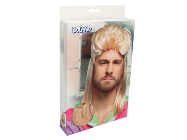 Boland 86390, Parykk til kostyme, Voksen, Hankjønn, Polyester, Blond, 180 g