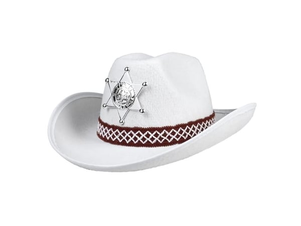 Boland 8712026041142, Hatt til kostyme, Barn, Alle kjønn, Polyester, Hvit, 240 mm
