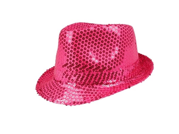Boland 8712026012753, Hatt til kostyme, Voksen, Alle kjønn, Polyester, Polyvinylklorid (PVC), Fuchisa, 250 mm