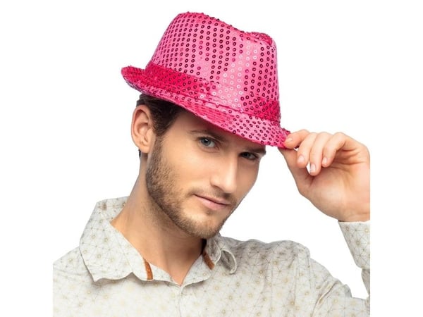 Boland 8712026012753, Hatt til kostyme, Voksen, Alle kjønn, Polyester, Polyvinylklorid (PVC), Fuchisa, 250 mm