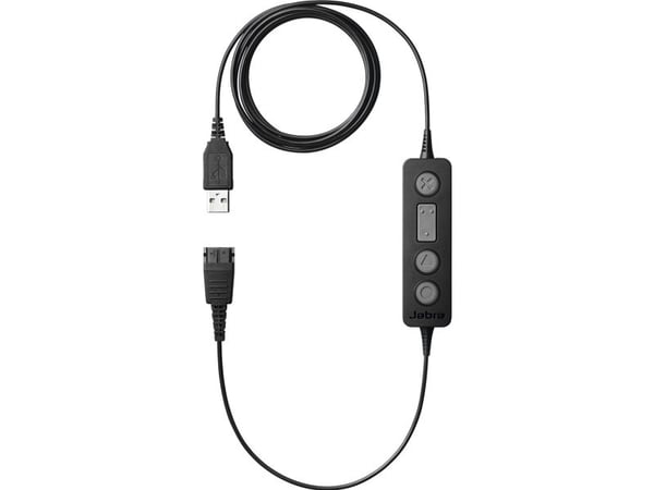 Jabra LINK 260 - Hodesettadapter - USB hann til Quick Disconnect hann