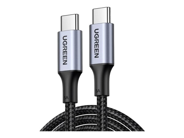 UGREEN US316 USB-C til USB-C, 100W, 1m (svart)