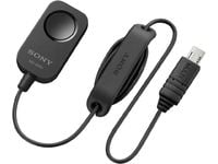 Sony RM-SPR1 - Fjärrkontroll för kamera - kabel - svart - för Cinema Line ILME-FX3; Cyber-shot DSC-RX100; a6100; a6400; a6600; a7 IV; a7s III; a9 II