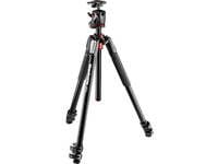Manfrotto 055 Series MK055XPRO3-BHQ2 - Tripod - med Manfrotto MHXPRO-BHQ2