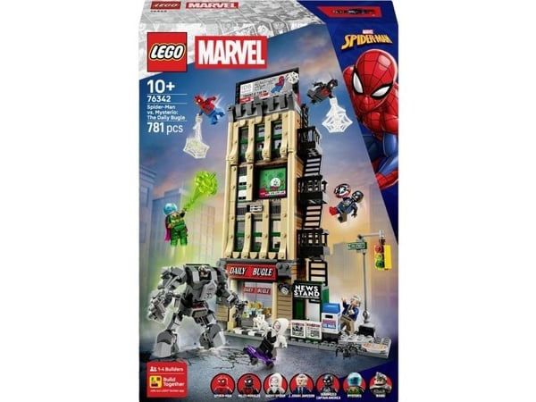 LEGO Super Heroes 76342 Spider-Man mot Mysterio: Daily Bugle