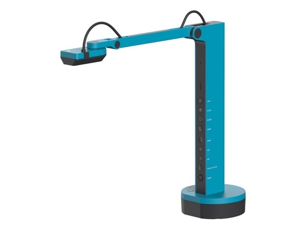 IPEVO DOK VZ-X USB/HDMI/WLAN 8MP mikrolysbatteri blå - dokumentkamera