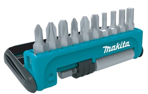 Makita - Spissett for skrutrekker - 11 deler - torx, phillips, pozidriv - lengde: 25 mm